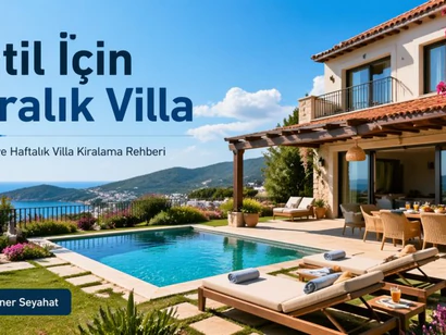 Tatil İçin Kiralık Villa…