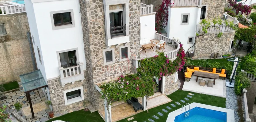 BD408 Villa Bodrum Kumbahçe