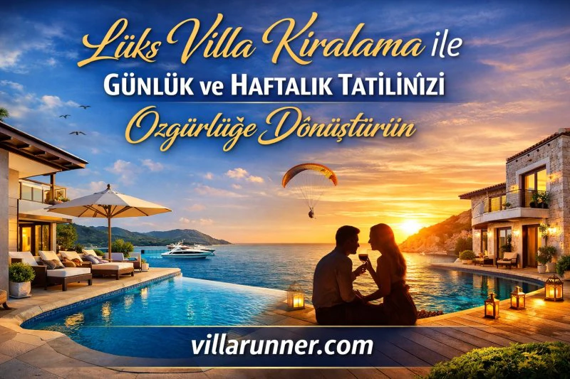 Lüks Villa Kiralama ile Tatili Gerçek Anlamda Yaşayın