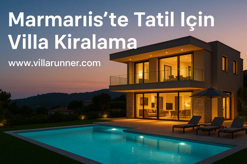 Marmaris’te Tatil İçin Villa Kiralama