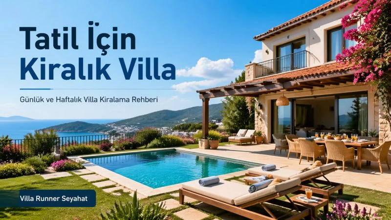 Tatil İçin Kiralık Villa Seçerken Bilmeniz Gerekenler
