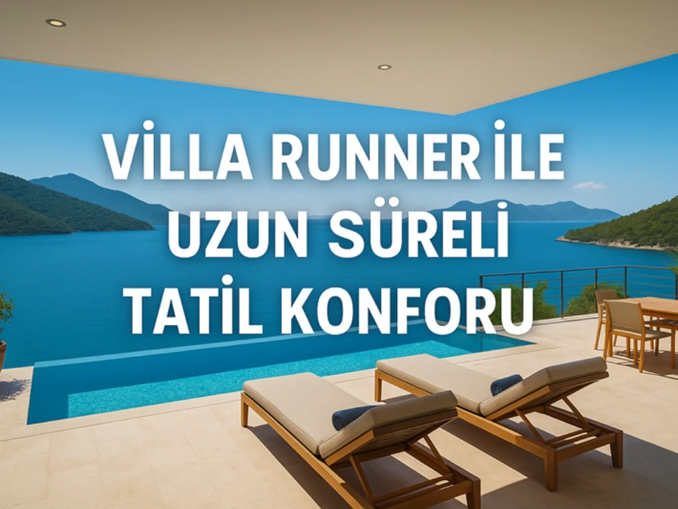Villa Runner ile Uzun Süreli Kiralık Villa Tatili